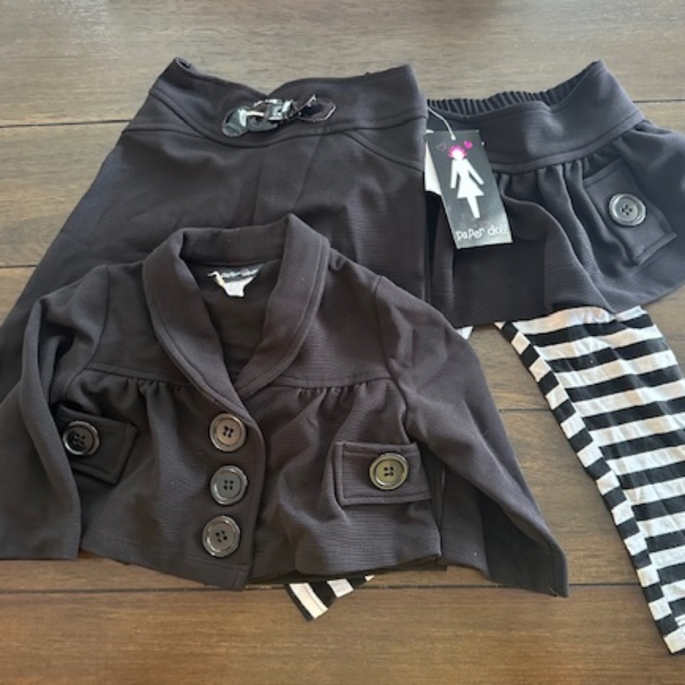 Paper Doll Girl's 3 piece outfit